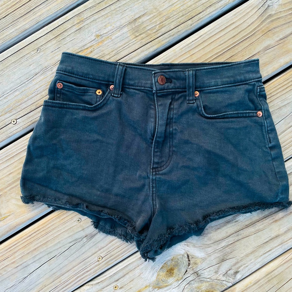 Black Victoria’s Secret Jean shorts